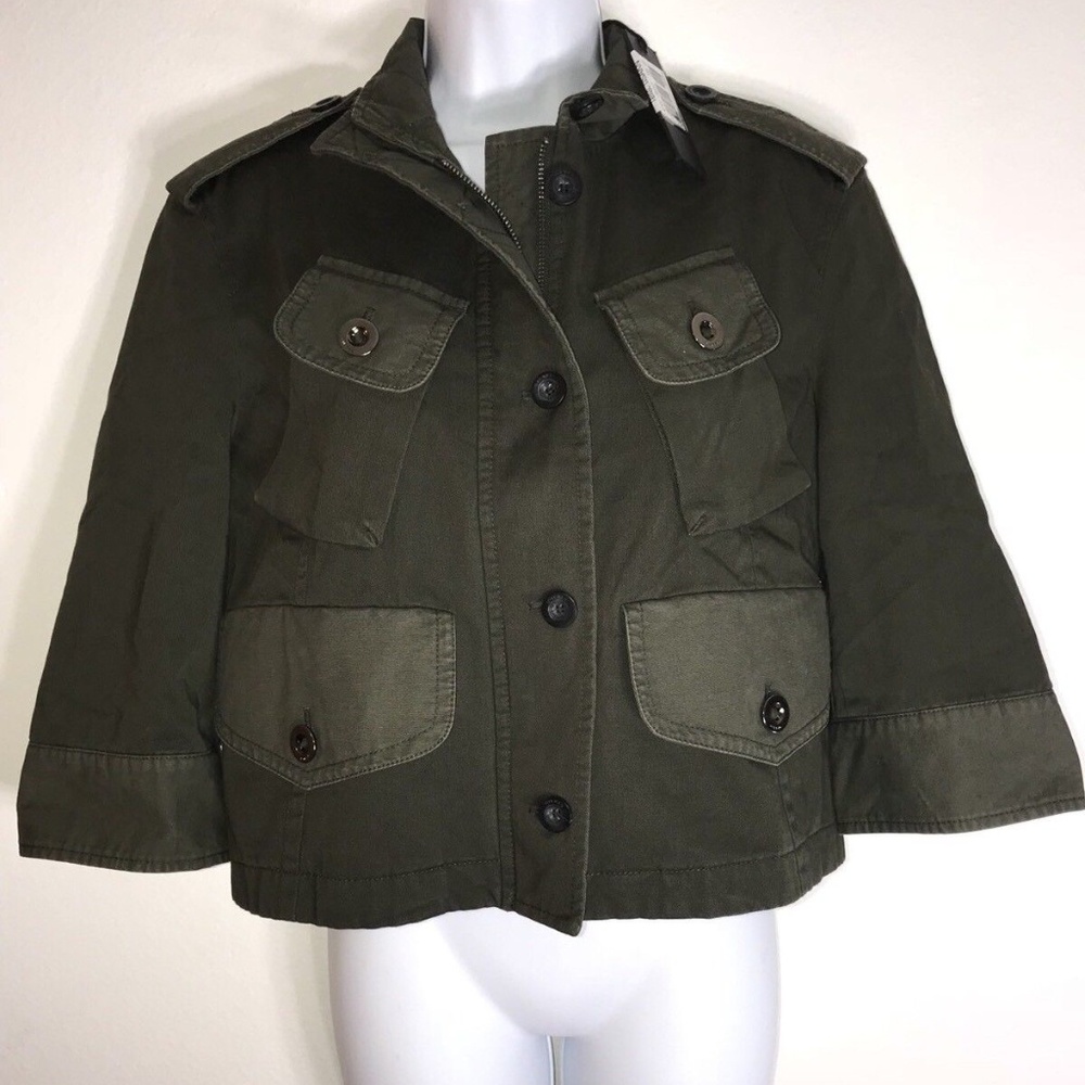 Diesel 5819 Women’s Short Jacket Size S Green